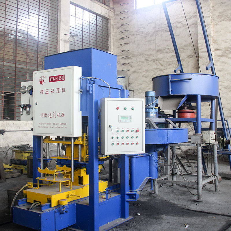 水泥制瓦機(jī)制瓦所需原材料，生產(chǎn)工藝流程